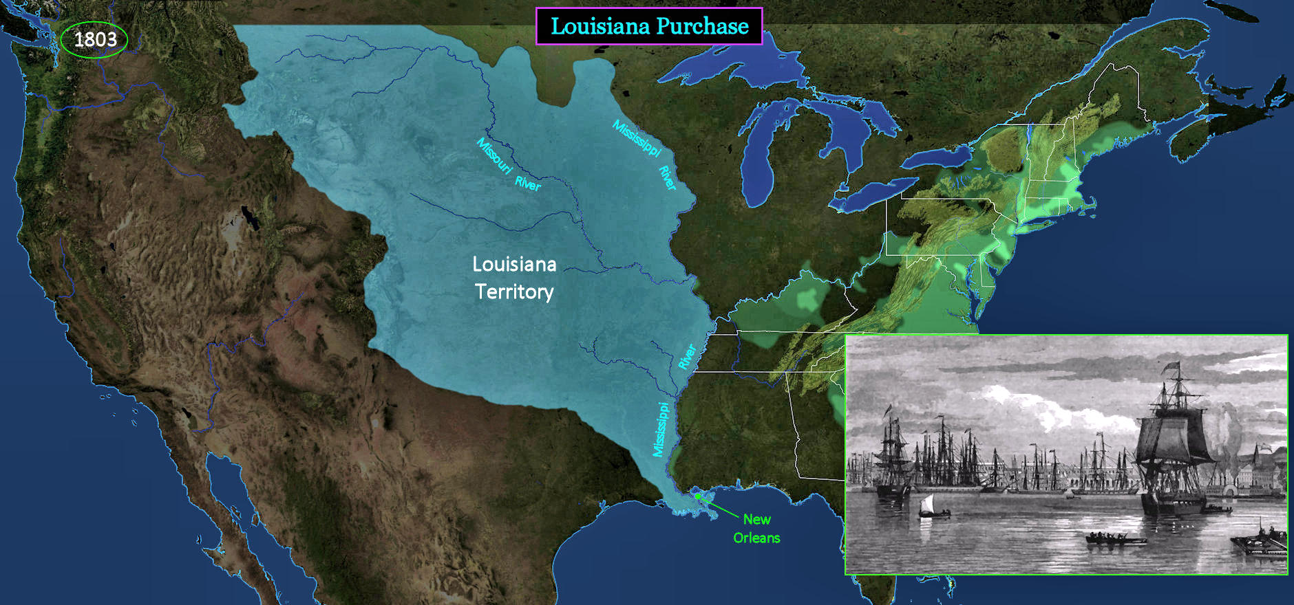 Louisiana Purchase, 1803